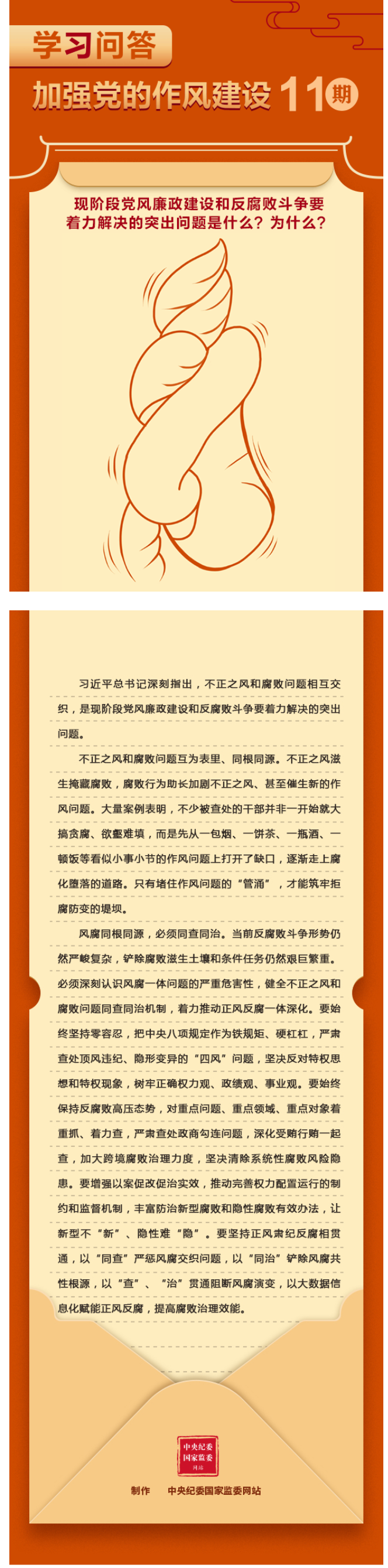 学习问答•加强党的作风建设⑪现阶段党风廉政建设和反腐败斗争要着力解决的突出问题是什么？为什么？————头条——中央纪委国家监委网站.png